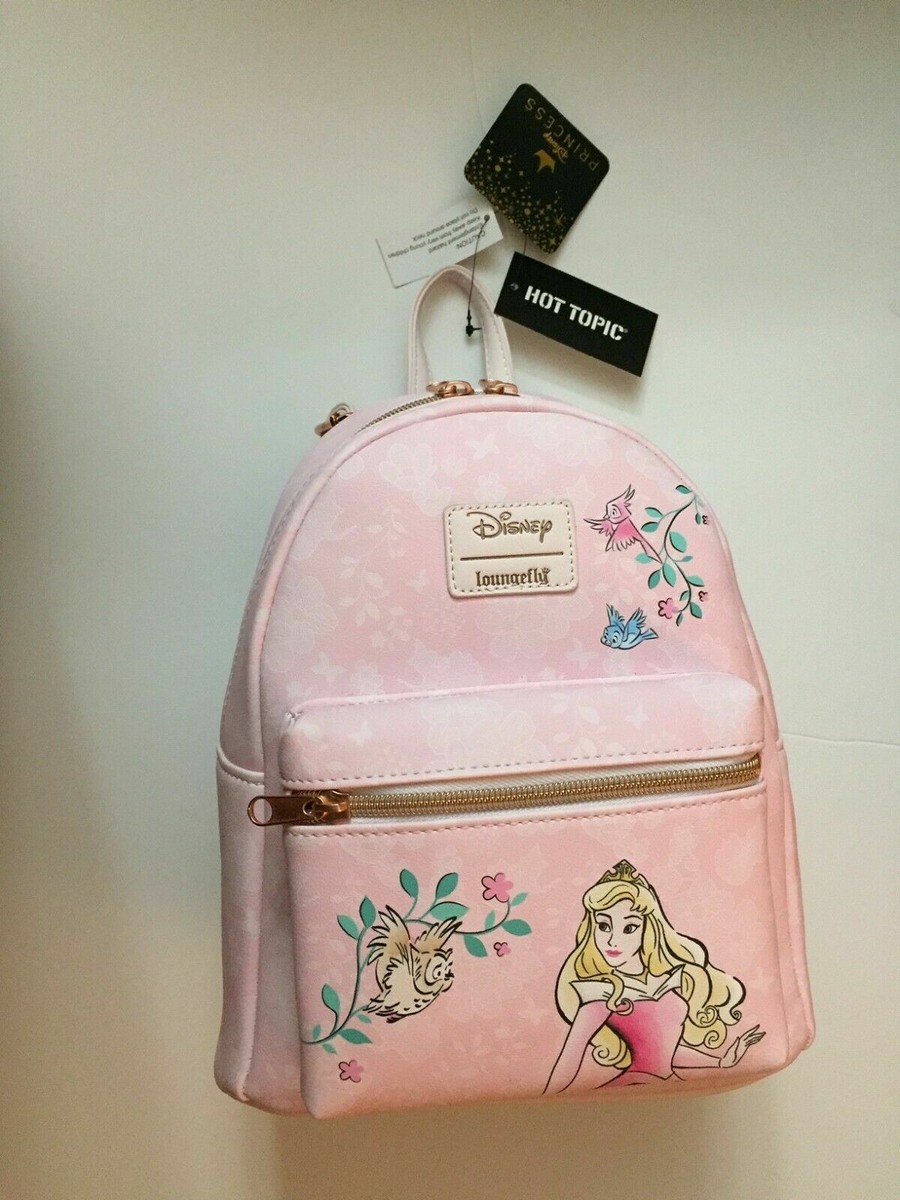 Loungefly Disney Sleeping Beauty Aurora Sketch Mini Backpack NWT