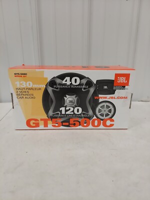 JBL GT5-500C 5-1/4''  Two Way car Audio Component System, NEW in Box #665