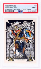 1989 Marvel Taskmaster Todd Mcfarlane Series I #17 PSA 9