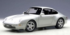 Porsche 911 (933) Carrera 1995 Silver 1/18 Autoart 78131 Diecast Model Car
