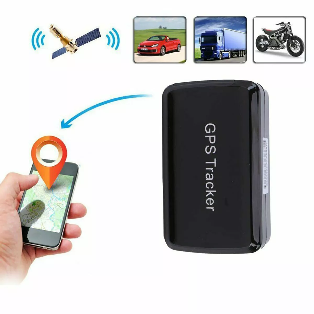 flamme upassende amplitude Magnetic Hidden GPS Tracker for Car Vehicle Tracking Device Real Time | eBay