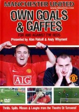 Manchester United - Own Goals  Gaffes DVD, 2007 region 0  ALL REGIONS