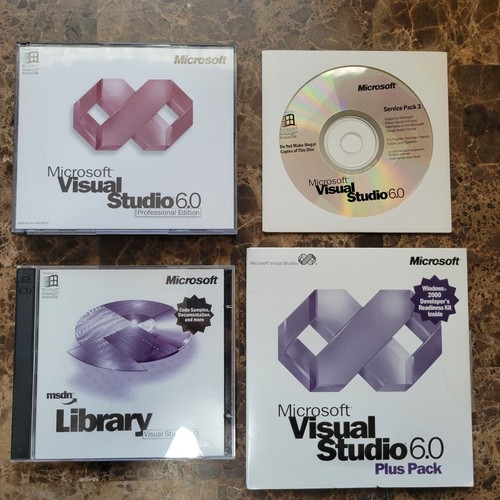 Microsoft Visual Studio 6.0 6 Professional 659-00391 RETAIL Box - Picture 2 of 8