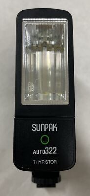 Vintage SunPak Thyristor Auto 322 Electronic Flash