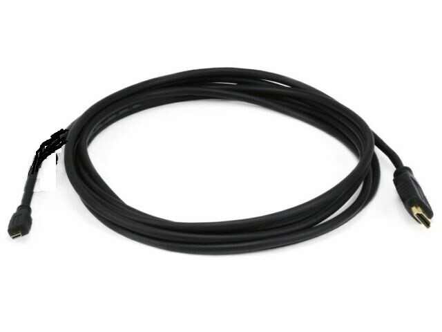 10ft Micro HDMI to HDMI Cable for HTC EVO Motorola Droid X other