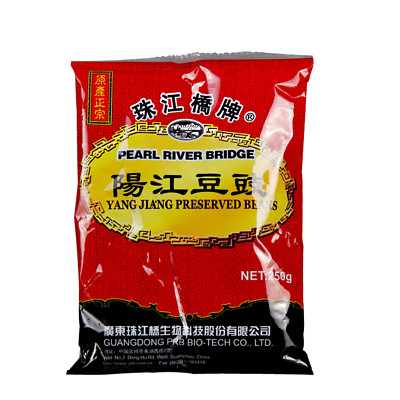 250g fermentierte gesalzene schwarze Sojabohnen Yang Jiang Preserved Beans