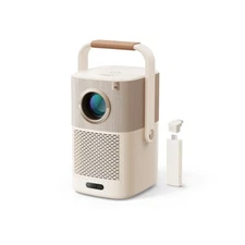 Projector 1080P with Google Dongle, JBL Speaker, Built-in Battery