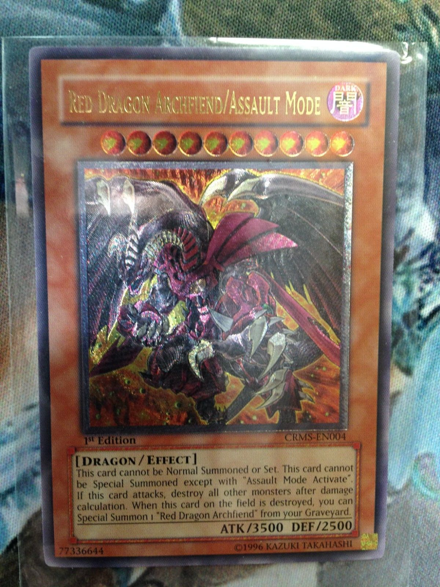 Yu-Gi-Oh! Arcane Apprentice Card - CRMS-EN022 Rare 1st Edition From Crimson Crisis