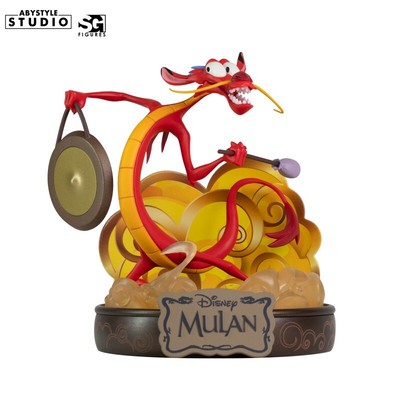 Disney, Mulan Mushu Figur Drache Dragon Merch Sammeln Collect Fan Deko Home Gong