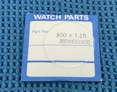 Seiko Crystal 300WE6GN00 Unbranded To Fit. New Old Stock 3002-300W R
