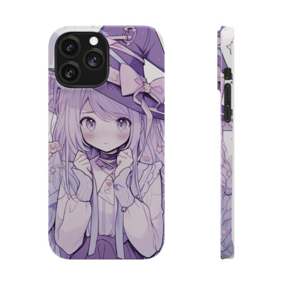 Witch phone case, anime phone case, japanese case, kawaii phone case, magic  case
