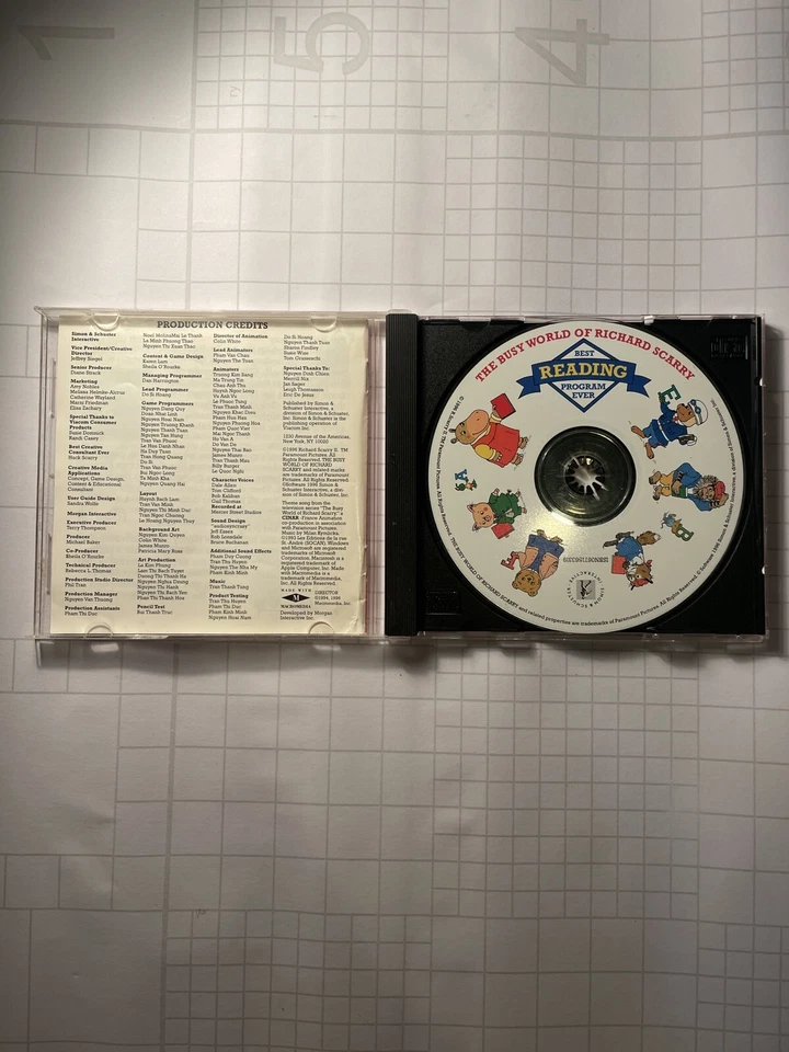 The Busy World of Richard Scarry: Best Reading Program Ever User's Guide CD - Image 3 of 3