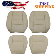 For 98-05 Lexus GS300 400 Driver & Passenger Bottom & Top Leather Seat Cover Tan