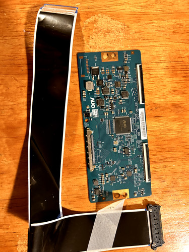 55T32-C0F T-Con Platine für Philips 50PUS6162 UND LVDS KABEL