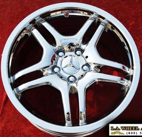 SET OF 4 CHROME 18