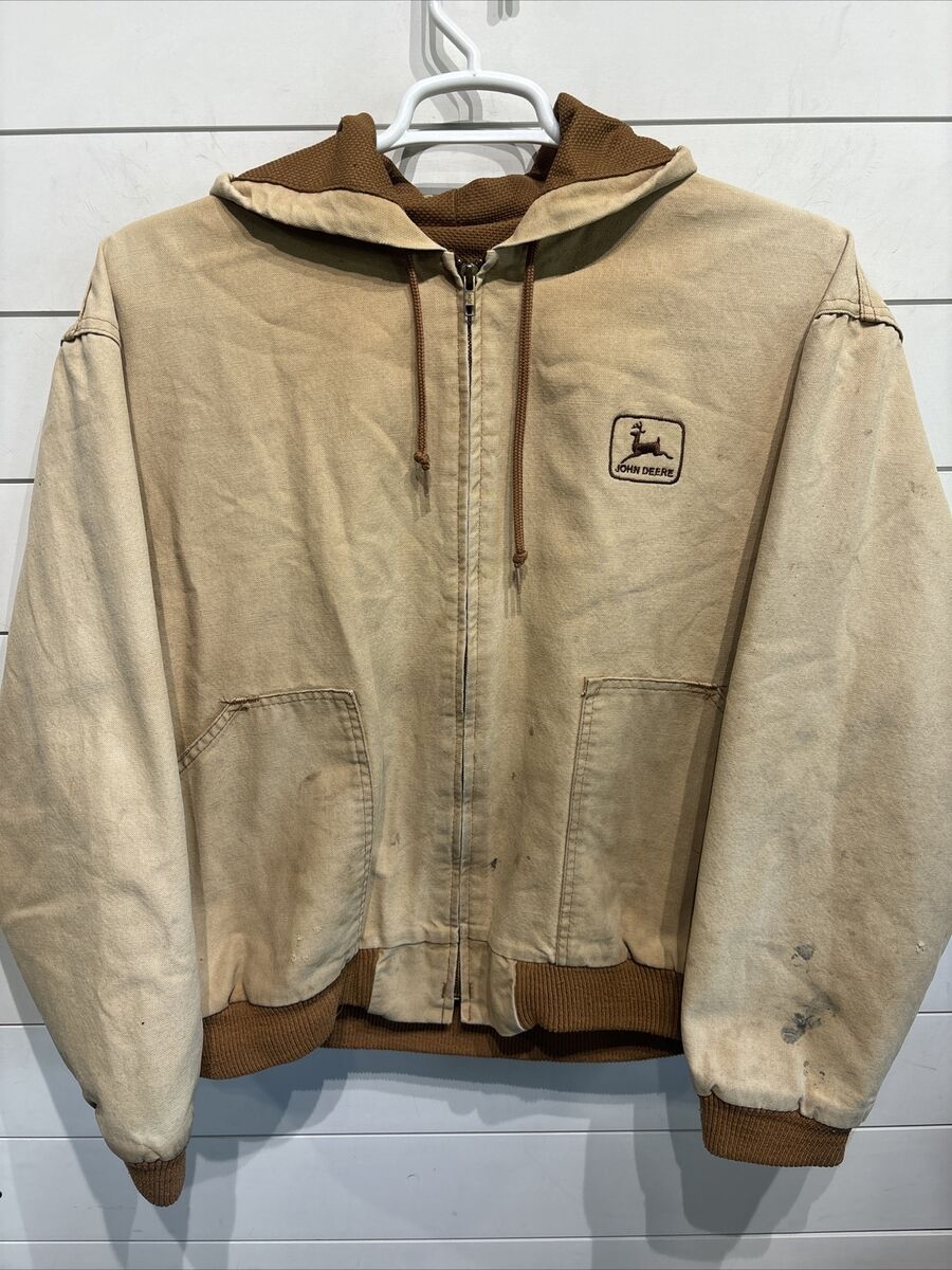 Vintage John Deere Snowmobiles Nylon Staff Jacket Vintage John Deere Snowmobiles Nylon Staff Jacket