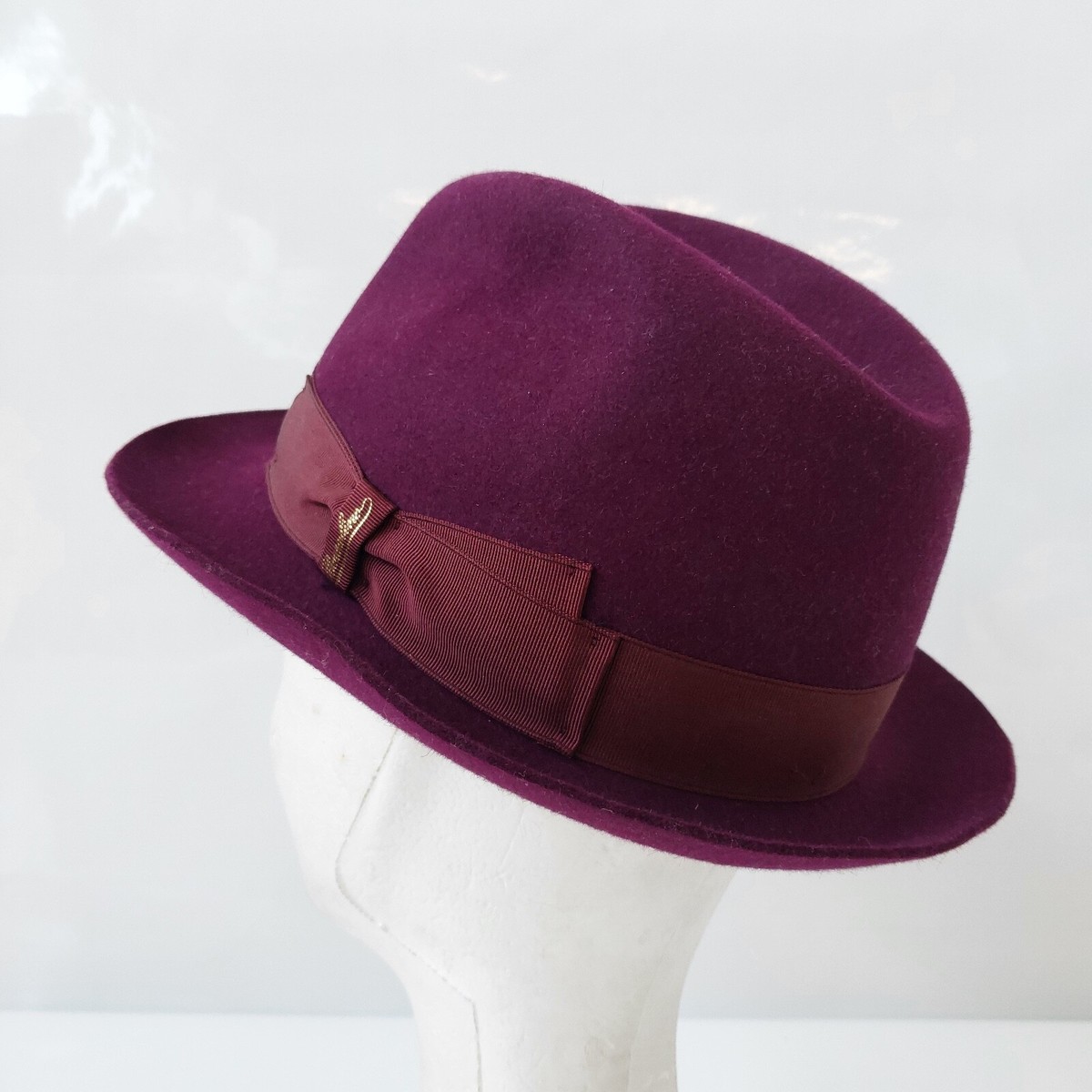 Kentucky Cappello Antimosche Wellington In Bordeaux Con Corda Intrecciata – Elegante, Soundless E Realizzato A Mano