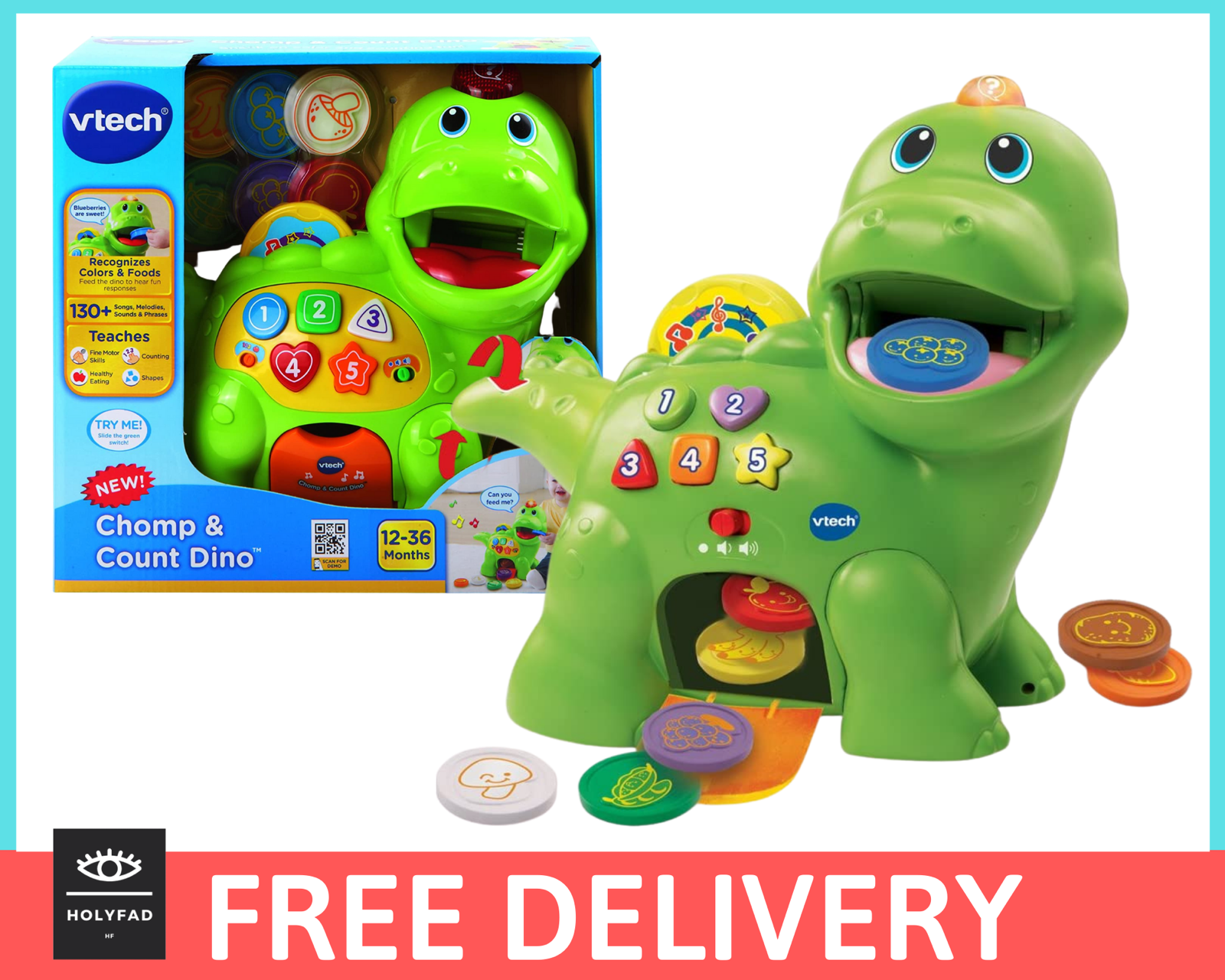 vtech chomp and count dino replacement pieces