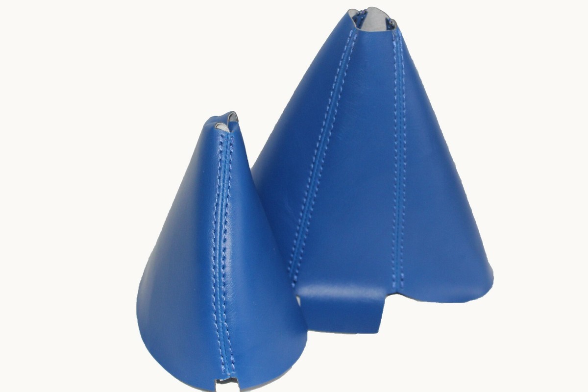 Fits 90-96 Nissan 300ZX (Z32) Vinyl Manual & E-Brake Boot SET Blue