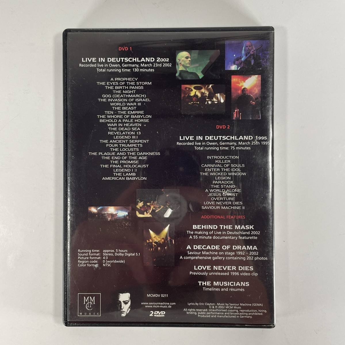 SCREW D 『LIVE IN GERMANY』 DVD SCREW D 『LIVE IN GERMANY』 DVD SCREW D 『LIVE IN GERMANY』 DVD