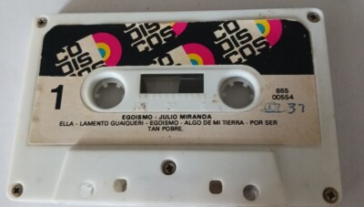 Julio Miranda - Egoismo Tape Cassette Only 1982 (86500554) Vintage