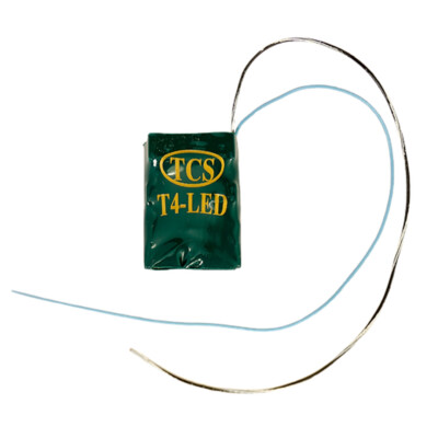NEW TCS T4-LED 4-Function Multi-Purpose Decoder for HO Scale Locomotives