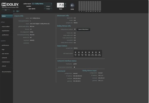 DOLBY CP850-Base Digital Atmos Cinema Sound Processor Tested and Working - Picture 5 of 9