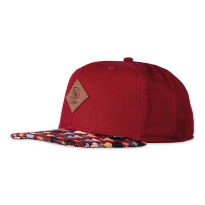 Djinns Snapback Cap – Inka Tag Design, 100% Baumwolle, Verstellbar, Gerader Schirm