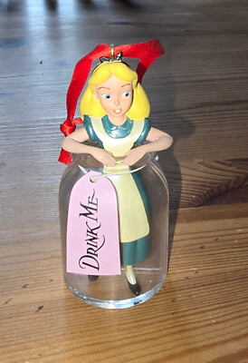 Disney Ornament Alice im Wunderland drink me