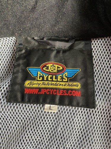 J & P Cycles Riding Jacket & Pants Rain gear Reflective Motorcycle Suit Sz L - Picture 11 of 12