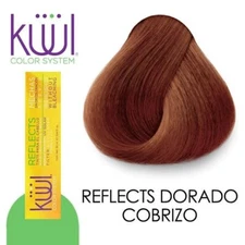 Kuul Color Reflects Dorado Cobrizo Golden Copper 3.04 oz Developer Included