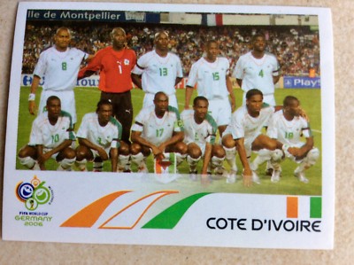 Panini WM 2006 Germany, Cote D'Ivoire, Nr. 188