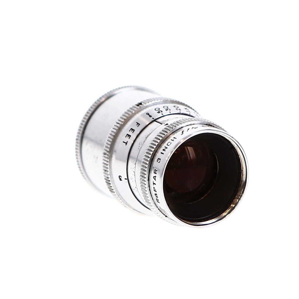 レンズ(単焦点) wollensak RAPTAR 3inch f/4 cine Wollensak Raptar Telephoto 3 Inch 75mm f/4 Cine Lens C Mount