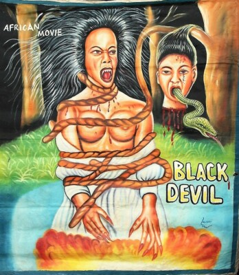 絵画 GHANAVISION film posters hand painted Ghanavision: Hand-Painted Film Posters from Ghana: de Ruyter