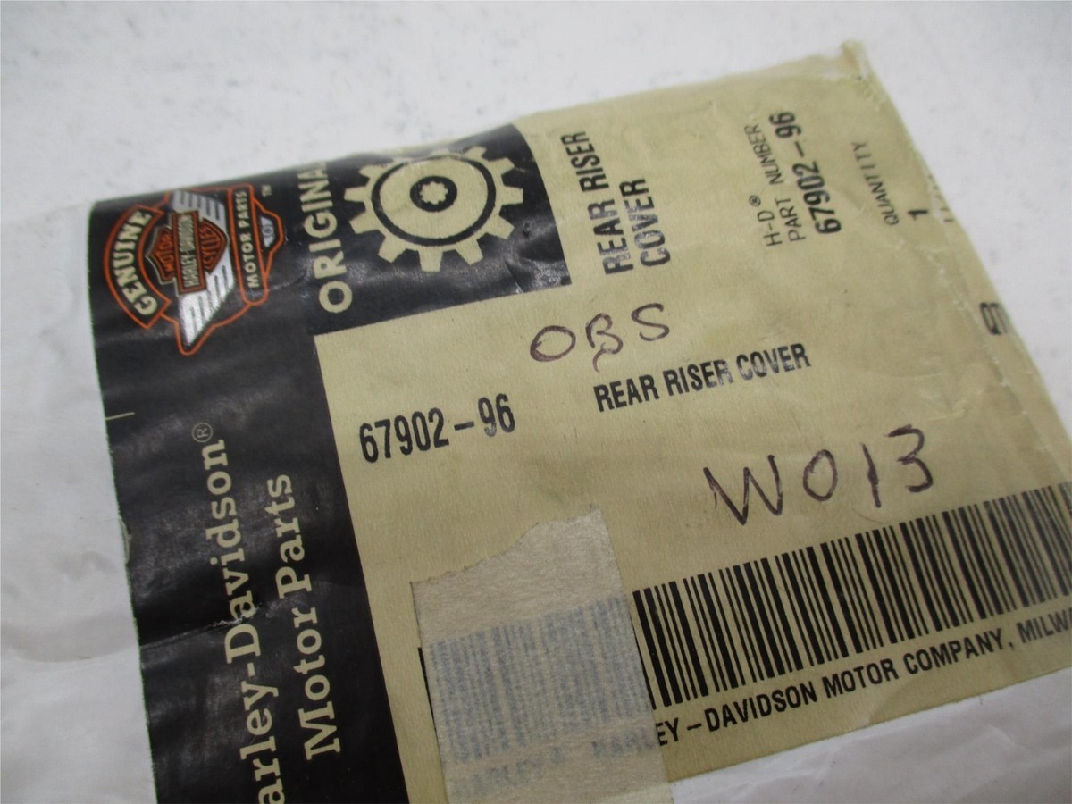 LEst Harley Davidson Genuine NOS Chrome Rear Riser Cover 67902-96 | eBay