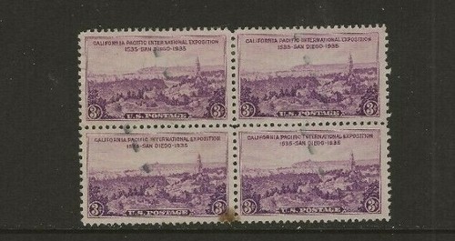 US Scotts #773 Block Fine/Very Fine Used Cat. Value $1.00 #100