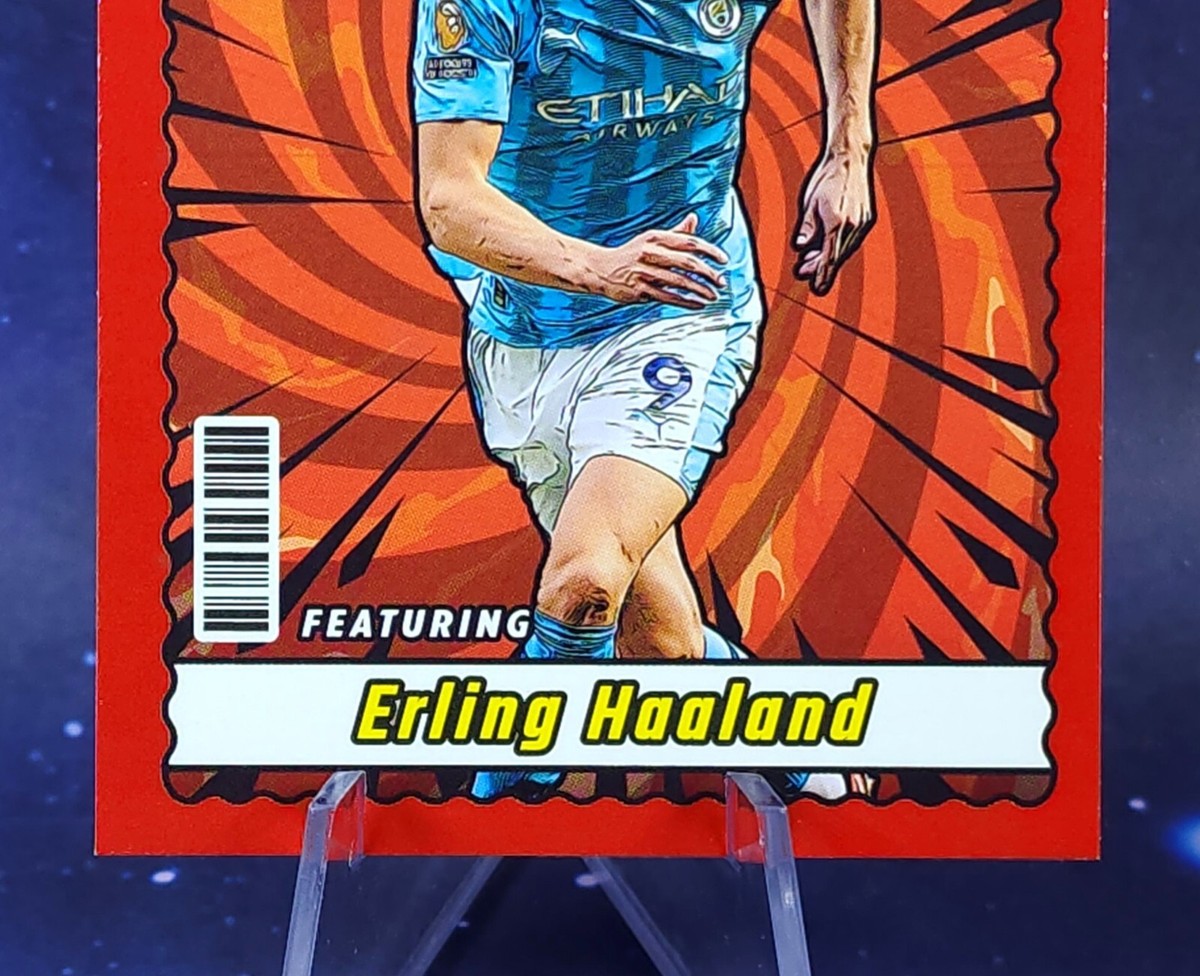 Erling Haaland Red Net Marvels SP 2023-24 Panini Donruss Erling Haaland Red Net Marvels SP 2023-24 Panini Donruss