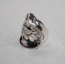 Hagit Gorali Sterling Silver Modernist Ring Sz: 5.25  [034GRA]
