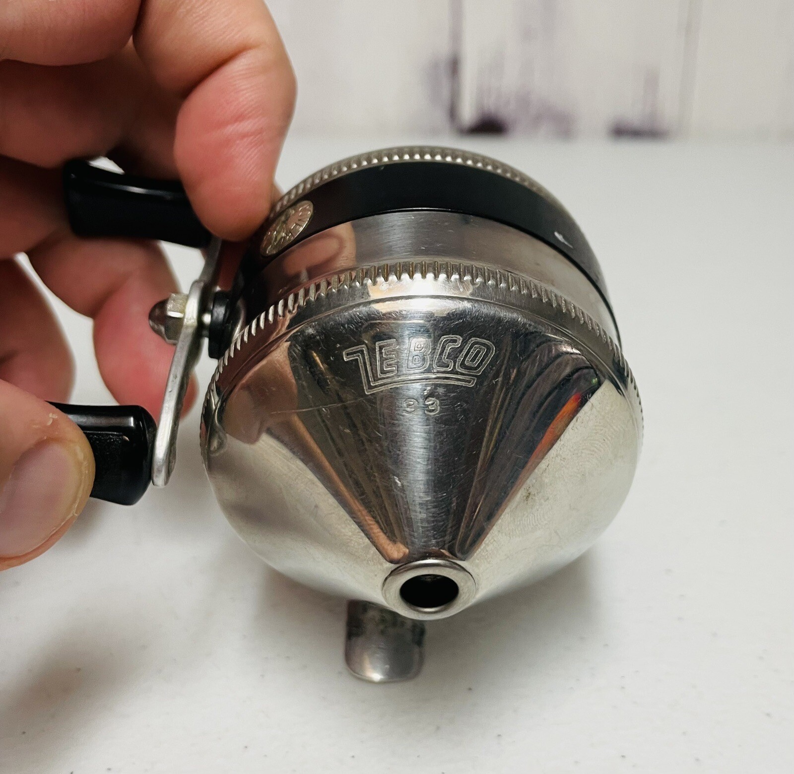 Vintage ZEBCO Spinner Model 33 Spincasting Fishing Reel
