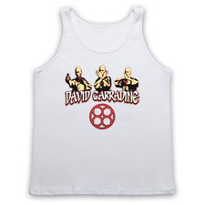 KUNG FU 3 POSES UNOFFICIAL CARRADINE KWAI CHANG CAINE ADULTS VEST TANK TOP