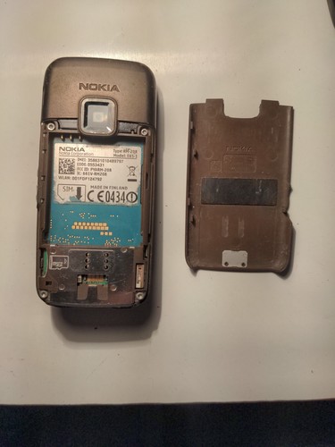Nokia E65 - Dark Brown (Unlocked) Mobile Phone For Parts Not Working No Battery - Afbeelding 8 van 23