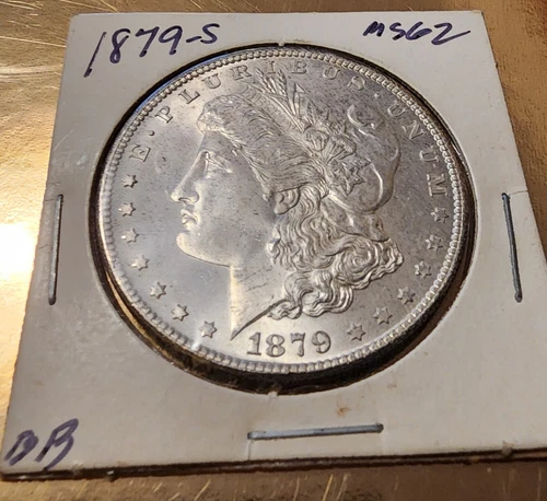 1879 S  Morgan Silver Dollar $1 US Mint 1879-S MS