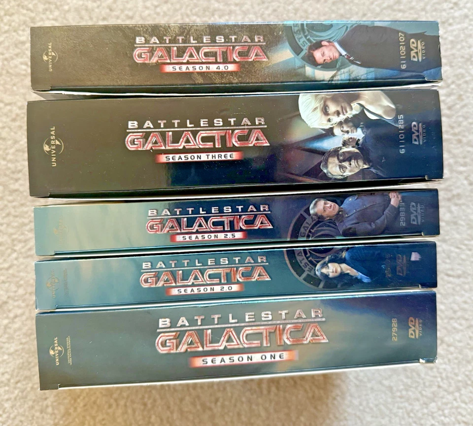 Battlestar Galactica Complete Series (2004), DVD Set (Seasons 1-4 + extras ) - Image 2 of 4