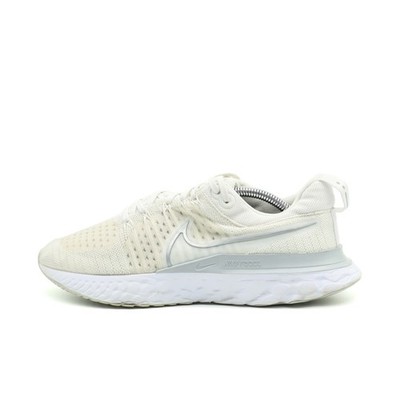 Nike Damen React Infinity Run Flyknit Sneaker Weiß Low-Top Laufschuh EU 40