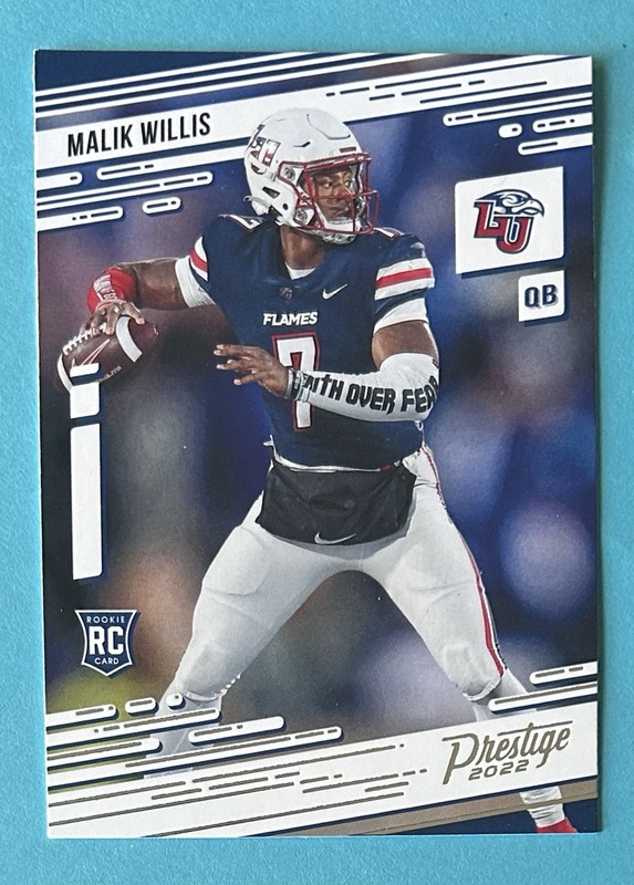 2022 Panini Chronicles Draft Picks Prestige #12 Malik Willis (RC) NM/MT  *Pc&a*