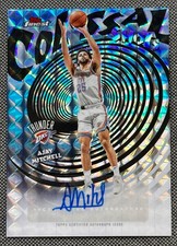 2025 NBA AJAY MITCHELL Topps Finest Colossal Shots Auto Geometric Refractor
