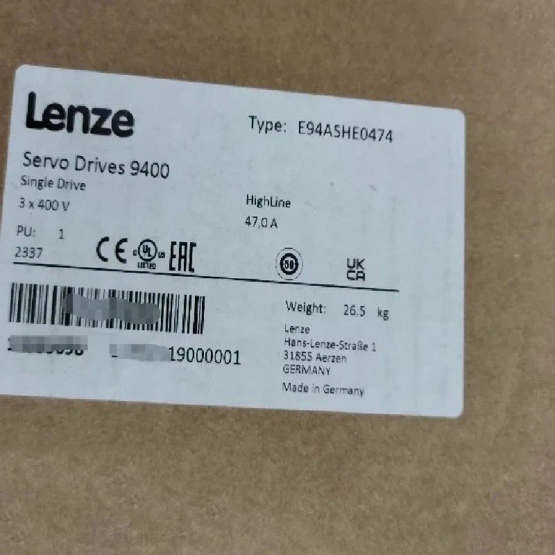 E94ASHE0474 1PC NEW Sealed Lenze Series 9400 Servo Drives