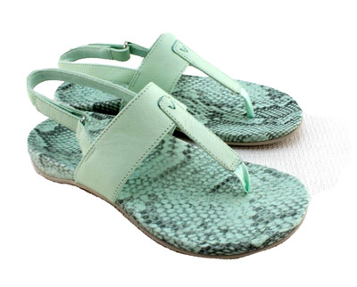 New VIONIC Tala Size 6 Sea Foam Ankle Strap Orthotic Women's Sandals MSRP $99
