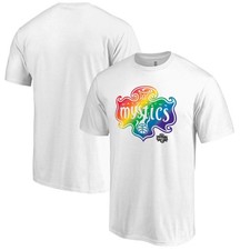 Unisex White Washington Mystics Team Pride T-Shirt