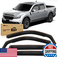 Nilight in Channel Rain Guards for Ford Maverick 2022 2023 2024 2025 2026 Side W